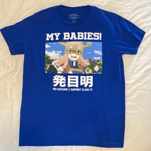 My Hero Academia short sleeve T-shirt ~ size L ~ Blue